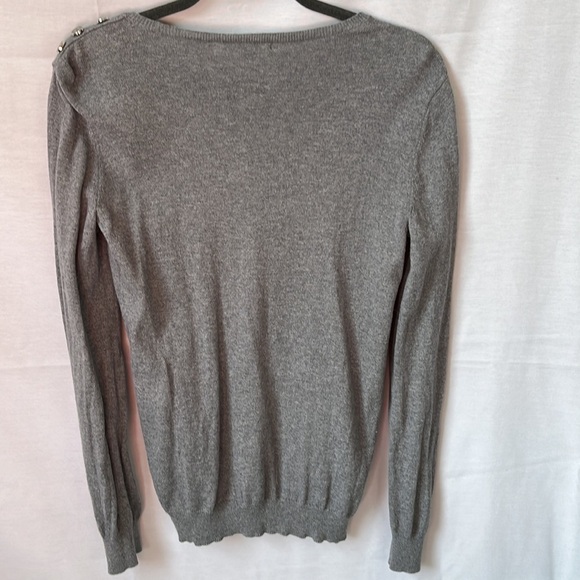 Anne Klein Gray Sweater - Picture 6 of 11